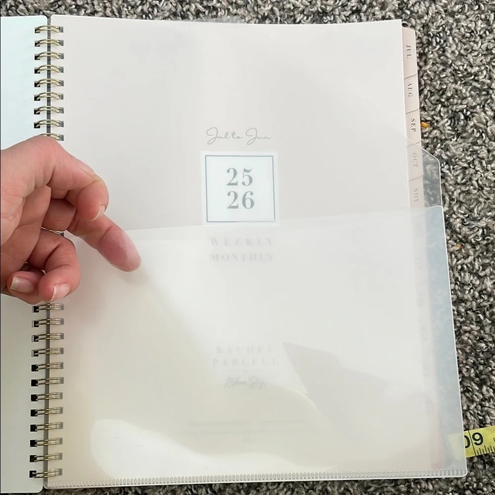Rachel Parcell Pink Floral Planner